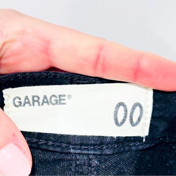 GARAGE Black high-waisted skinny jeans - Picture 9 of 9